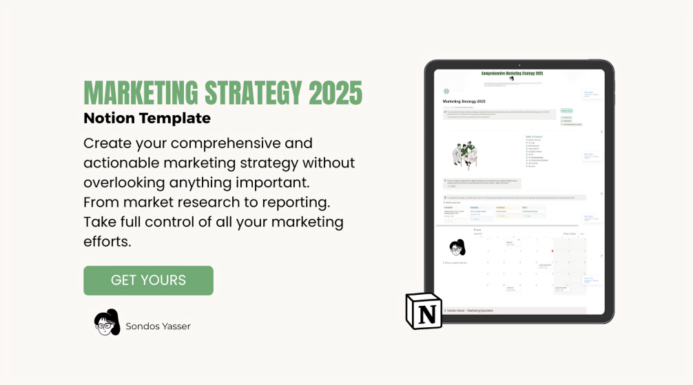 Marketing Strategy Template