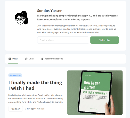 newsletter marketing and ai