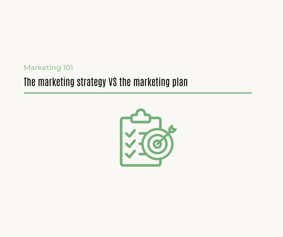 marketing strategy vs marketing plan